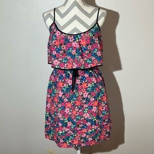 Candie's Floral women’s medium Dress - Pink and Blue